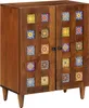 vidaXL Kredens Orzech 60 x 33 x 75 cm Lite drewno mango Podgląd zdjęcia produktu 8