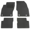 Fußmatten-Set für Opel Corsa D, 10/2006-12/2014, 4-teilig, Schwarz Produktbild-Vorschau