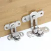 Two stainless steel latches are shown on a wooden surface. Produktbild-Vorschau