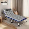 Verstellbares faltbares Feldbett mit Perlenbaumwollauflage Produktbild-Vorschau 7
