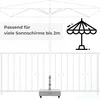 Doppler Balkon Schirmständer Granit 25 kg mit Rollen 32 x Produktbild-Vorschau 6