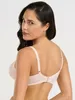 Spiman Damen Soft-BH aus leichter Mikrofaser mit Tüll- und Produktbild-Vorschau 3