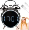Izoxis 26337 Digitální LED hodiny ve stylu retro budíku, Náhled obrázku produktu 3