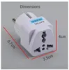 US AU UK zu EU Stecker Adapter International Wandler Reise Produktbild-Vorschau 7