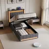 Łóżko jednoosobowe UnboxG, 90x200 cm, z pojemnikiem na Podgląd zdjęcia produktu 2