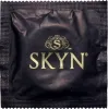 A close-up of a black condom wrapper with gold lettering. Náhľad obrázku produktu