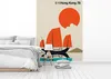 Tadessi Fototapete | Skyline | 2.00 m x 2.70 m | Orange | Produktbild-Vorschau 2
