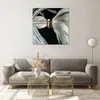 Bilder auf glas - Einteilig - Feder Romantik Ehe - 70x70cm Produktbild-Vorschau 7