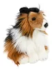 Kuscheltier Collie sitzend braun/schwarz/weiß 28 cm Produktbild-Vorschau 4