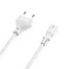 deleyCON 2m Netzkabel Stromkabel Strom Kabel Stecker Typ C Produktbild-Vorschau 2