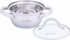 Topf 14 cm 1,0 l mit Deckel INDUKTION GAS KAMILLE Produktbild-Vorschau 3