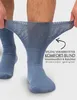 6x Socken Uni für Diabetiker und ohne Gummibund Blau Gr. Produktbild-Vorschau 1