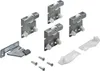 Schiebetürbeschlag Top Line 27 2-türig Komplett-Set 25kg Produktbild-Vorschau 1