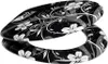 A toilet seat with a floral pattern. Produktbild-Vorschau