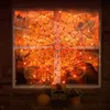 Spinnennetz Lichterkette LED Halloween Lichternetz 8 Produktbild-Vorschau 6