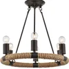 Globo Lighting|Hängeleuchte Metall schwarz, 6x E27 Produktbild-Vorschau 10