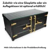 Couchtisch Bank im industrial Container Look aus Metall - Produktbild-Vorschau 4