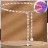 Cintura donna con catena decorativa dorata, metallo, Anteprima dell’immagine prodotto 5