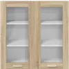vidaXL Mobiletto da parete Sonoma, 80 x 31 x 80 cm, Anteprima dell’immagine prodotto 6