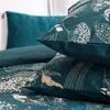 Bettwäsche "art deco pfau" baumwolle 240x220cm  - Produktbild-Vorschau 7