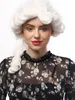 WIG ME UP Perücke Weiß Barock Renaissance Zöpfe DH1125-P60 Produktbild-Vorschau 3