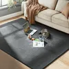A living room scene with a rug, couch, laptop, and a cat. Produktbild-Vorschau