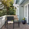 Lot de 2 chaises de jardin Relaxdays, dimensions : 90 x Voir les images du produit 5