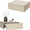 ML-Design 2x závěsný noční stolek s 1 zásuvkou, 46x30x15 Náhled obrázku produktu 6