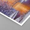 Poster - Poster ohne Rahmen - Brücke Schnee Wald - 100x70 Produktbild-Vorschau 2