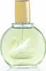 A perfume bottle with a swan embossed on it. Voir les images du produit