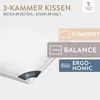 Daunenkissen 80x80 cm 3-Kammerkissen Kopfkissen Kissen Produktbild-Vorschau 4