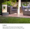 blumfeldt Bloomingstone Zierbrunnen Gartenbrunnen Produktbild-Vorschau 3