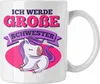 Trendation -  Tasse "Ich werde große Schwester" Süße Produktbild-Vorschau 1