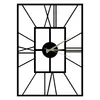 Opviq, Happy- PIR2057, Schwarz, Wanduhren, 50 x 70 cm, 100% Produktbild-Vorschau 2