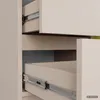 Komoda JERRY Kaszmir 80 cm 1 drzwi 3 szuflady 2 półki Podgląd zdjęcia produktu 4