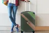 MuchoWow® Koffer Handgepäck Trolley Rollkoffer Kleine Produktbild-Vorschau 5