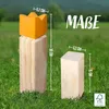 Ocean 5 Kubb 25 x 4,7 cm goldene Krone - Wurfspiel Produktbild-Vorschau 4