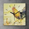 Coloray Uhr auf Leinwand 30x30 cm Wand Uhr Dekoration Produktbild-Vorschau 2