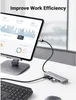Ugreen Usb-c Hub Silber  Silber One Size Produktbild-Vorschau 27