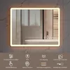 HOROW Koupelnové zrcadlo 50x70 cm proti zamlžování Náhled obrázku produktu 2