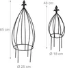 Tuteur Relaxdays, lot de 2, en forme d'oignon, tuteur pour Voir les images du produit 4