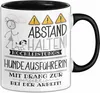 Hundeausführerin Tasse Geschenk Lustig Abstand Halten Produktbild-Vorschau 1