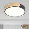 Ikodm Lampada da soffitto a LED in legno 30 cm, 48 W, Anteprima dell’immagine prodotto 13