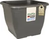 MePla - Pflanzkübel Quadrat 58x58 anthrazit Produktbild-Vorschau 1