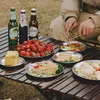 RVS-borden - Set van 5 - Ø 20 cm - Roestvrije RVS-borden Productafbeelding-voorbeeld 6
