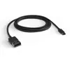 USB-C Ladekabel für ZTE MAX XL Schwarz 2 x 1 m Handy Produktbild-Vorschau 2