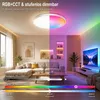 Lampada da soffitto LED smart da 48W, 3500LM, RGB, con Anteprima dell’immagine prodotto 2