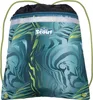 A drawstring bag with a jungle-like pattern. Voir les images du produit