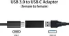 USB A Buchse auf USB Typ C Buchse Adapter USB 3.1 Kupplung Produktbild-Vorschau 7