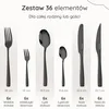Deleca zestaw sztućców 36-częściowy dla 6 osób - sztućce Podgląd zdjęcia produktu 2